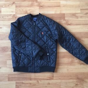 Polo Ralph Lauren Black Quilted Jacket